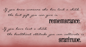 Quotes About Losing A Baby Nephew ~ Infant loss - Lisa notes