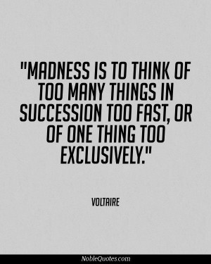 Madness Quotes Madness quotes images and