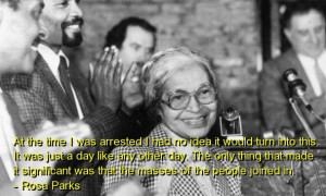 Rosa parks, best, quotes, sayings, famous, about yourself