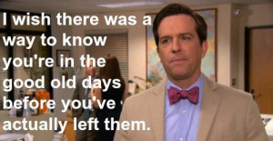 Ed Helms (Andy from The Office)