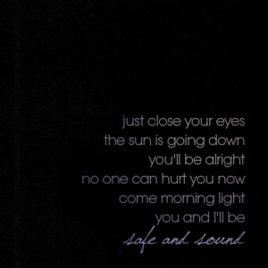 the hunger games safe and sound