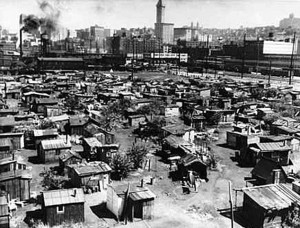 Shanty towns sprung up during the Great Depression as people lost ...