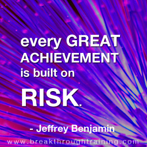Risk quotes by Jeffrey Benjamin
