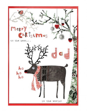 Merry Christmas Dad Card