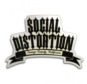 Social Distortion Sticker