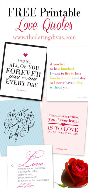 Favorite LOVE QUOTES selected by The Divas: