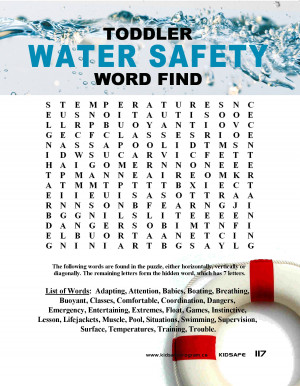 safety word search puzzles printable
