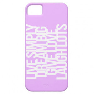 Inspirational and motivational quotes iPhone 5 cases
