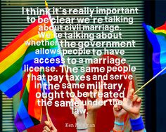 ken mehlman # equality quote # lgbt more equality quote mehlman equal ...
