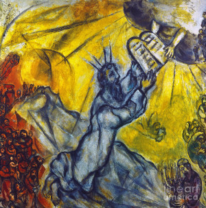 Marc Chagall: Moses Photograph