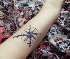 Compass Tattoo Compass tattoo images