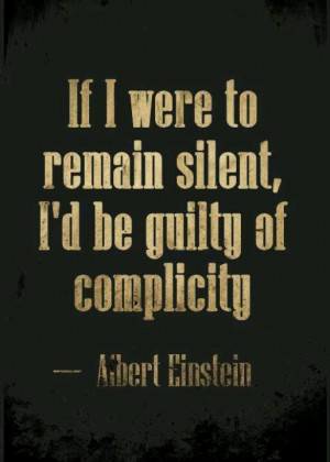 Einstein #quote #complicity