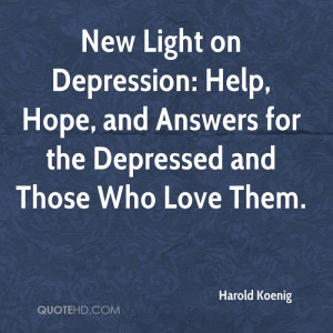 Quotes About Depression and Hope