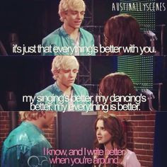 Austin and Ally aka beauty and my life raura and auslly