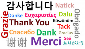 How to Say “Thank You” in 40 different Languages