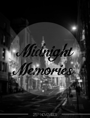 Midnight Memories, new album. One Direction. 25th november.