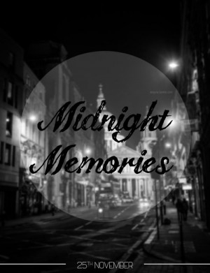 Midnight Memories, new album. One Direction. 25th november.