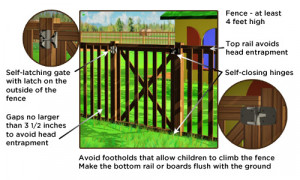 Fence With Instructions For...