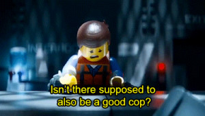 lego my baby emmet bad cop The LEGO movie lego movie good cop
