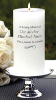 Personalized Memorial Candle: Light this candle on special days to ...