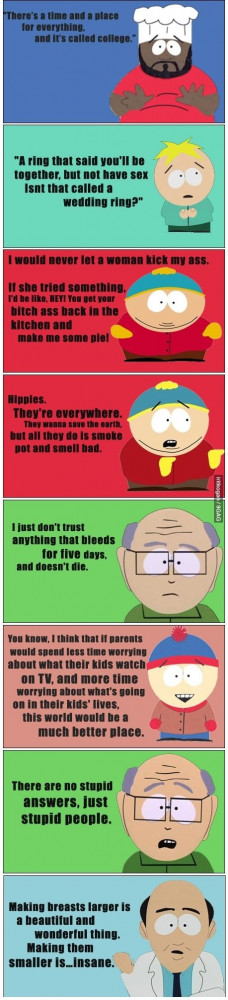 South Park quotes random