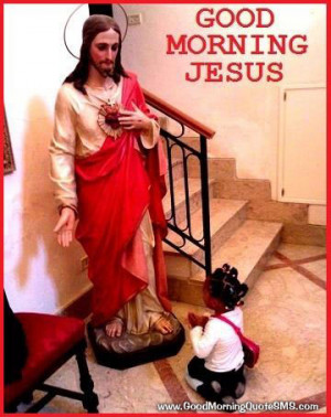 Good Morning Jesus Quotes with Image - Thank You Jesus Prayer Sayings ...
