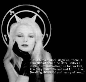 ... this image include: dark deities, lilith, witch, witchcraft and lavey