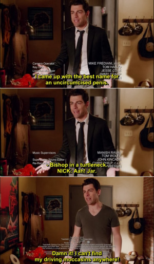 Schmidt: I came up with the best name for an uncircumcised penis ...