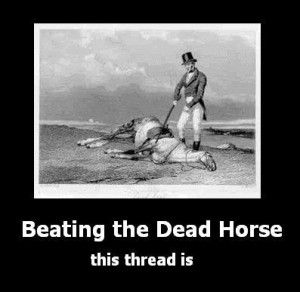 ... beating a dead horse is mike and the dead horse is his career in radio