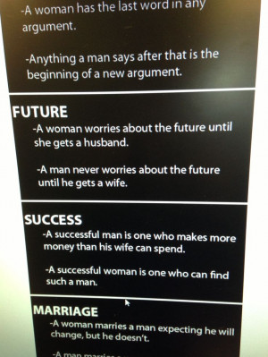 Quotes- difference between men and women