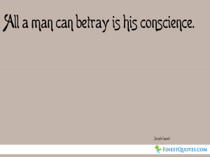 Betrayal Quote by Joseph Conrad
