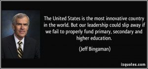 More Jeff Bingaman Quotes