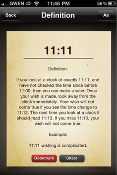 11:11 definition More