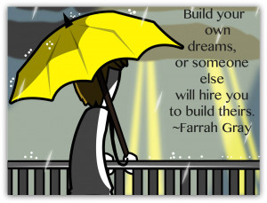 Quote: Building dreams