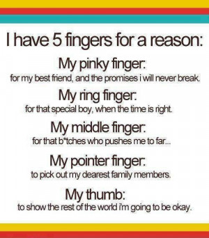 More like this: fingers .