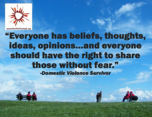 ... to Everyone Has Beliefs Quot Inspirational Quotes From Abuse Survivors
