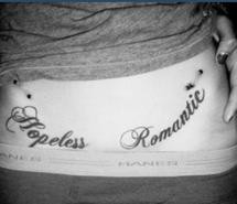 favim.comtattoo, piercing, hips, quote,