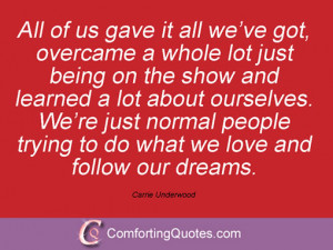 15 Quotes And Sayings By Carrie Underwood