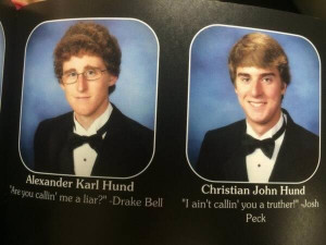 10 Hilarious Twins In Yearbooks