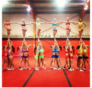 Cheerleading Stunting