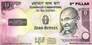 Zero Rupee: Fifth Pillar's subtle fight against corruption in India