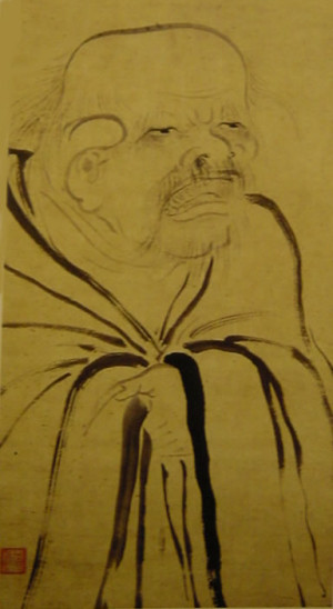 ... Muqi, 13ième siècle, Southern Song Dynasty, Portrait of laozi