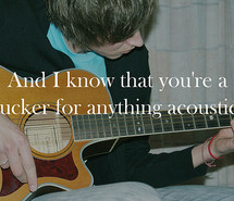 acoustic, boy, guitar, photography, quote, quotes, saying, sayings ...