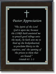 Pastor Appreciation Letters