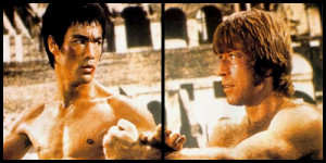 bruce lee e chuck norris