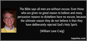 More William Lane Craig Quotes