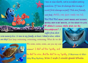 Quotes from finding nemo including the fish are friends not food ...
