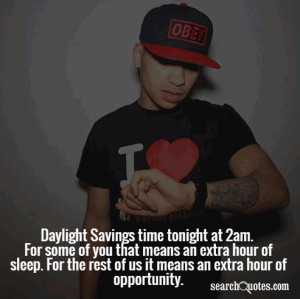 Daylight Savings time tonight at 2am. For some of you that means an ...