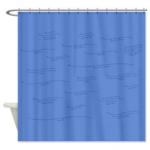 Dream Quotes Shower Curtain