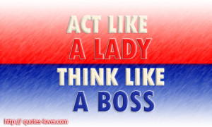 Think Like a Boss Quotes